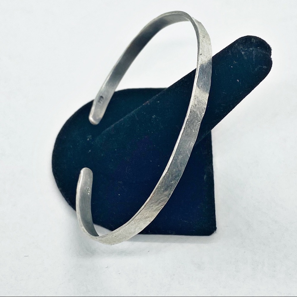 Pure 999 Silver Open End Cuff Bracelet